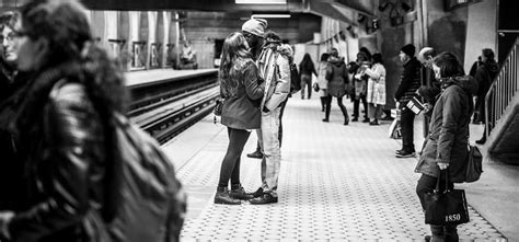 Photographer Captures Couples Kissing In Public