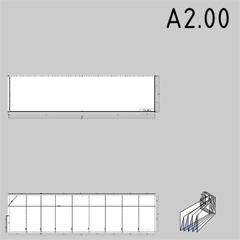 A200 Sized Technical Drawings Paper Template Vector Image Public