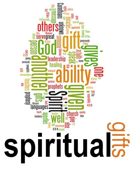 Learn vocabulary, terms and more with flashcards, games and other study tools. Quotes about Spiritual Gifts (75 quotes)