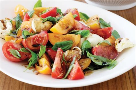 Marinated Tomato Salad With Bocconcini Recipe Au
