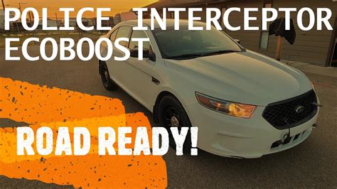 Ford Taurus Police Interceptor Ecoboost Twin Turbo Road Ready Youtube