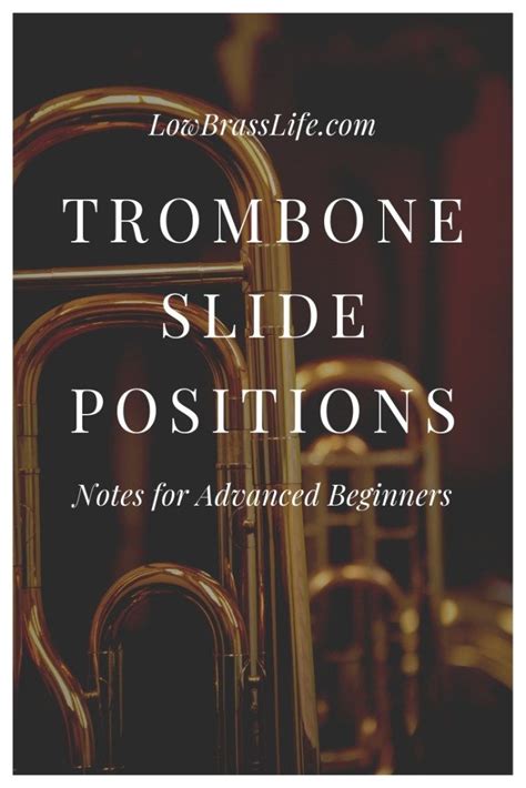 Slide Chart For Trombone