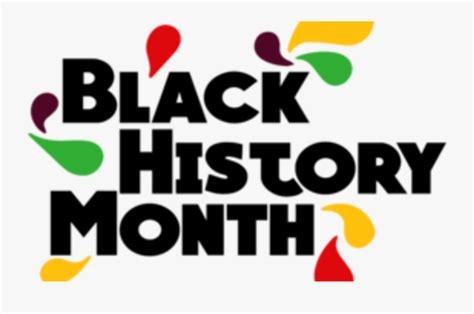 Black History Month Transparent Free Transparent Clipart Clipartkey