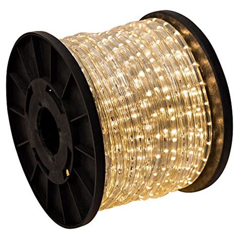 Sale 150ft Warm White 2 Wire Led Rope Light Flexible Home Outdoor