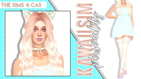 ♦kawaii Sim Personality Cc♦ L ♡sims 4♡ L By Frank´s Design Youtube