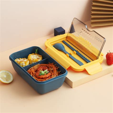 Portable Lunch Box Microwave Lunch Box Food Container Healthy Lunch Box