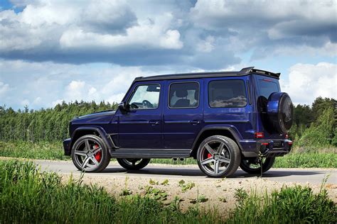 Mercedes Amg G63 Gets Inferno Blue Carbon Treatment From Topcar