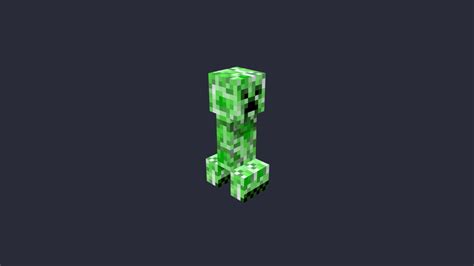 Minecraft Creeper Download Free 3d Model By None Noneyaroslav Fceea33 Sketchfab