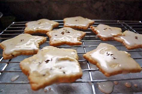Stone jar molasses christmas cookies; Lemon-Glazed Caraway Cookies Recipe -- Yankee Magazine