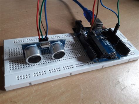 Ultrasonic Range Detector Using Arduino And Sr 04f