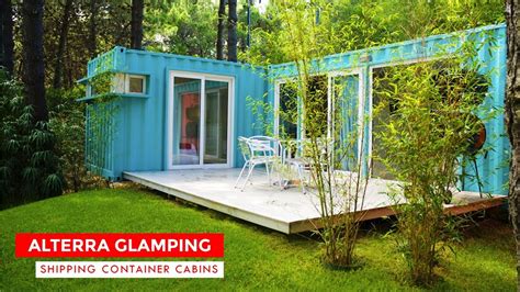 Alterra Beach Resort Shipping Containers Glamping Cabins YouTube