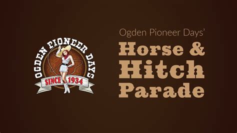 Ogden Pioneer Days Rodeo Horse And Hitch Parade Youtube