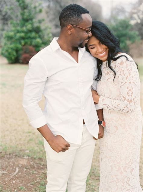 Engagement Featured In Trendy Bride Magazine African American American Engagement