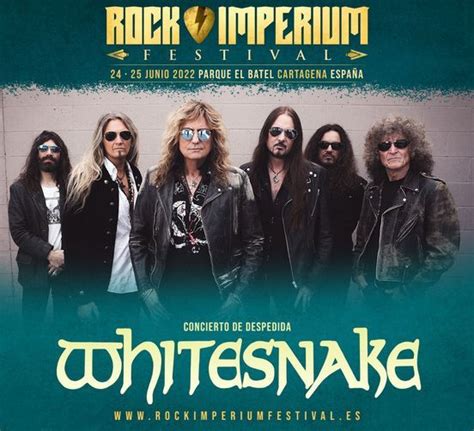 Whitesnake Se Despide En El Rock Imperium Dioses Del Metal