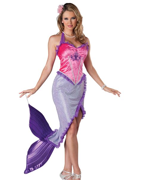 Beautiful Sexy Mermaid Little Mermaid Sea Princess Womens Halloween