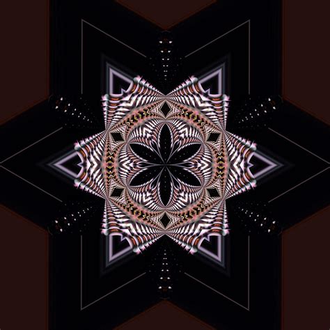 Geometric Kaleidoscope Photograph By Laura Mountainspring Fine Art