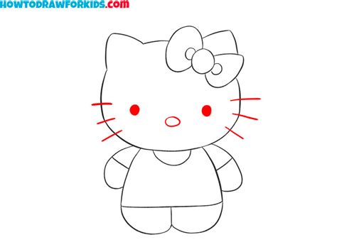 How To Draw Hello Kitty Easy Drawing Tutorial For Kids