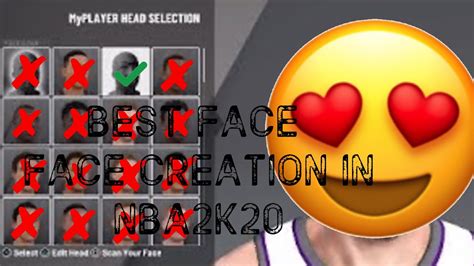 😍new Best Comp Face Creation On Nba 2k20 Drippy Face Creation Youtube