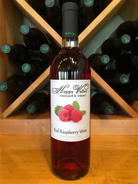 Red Raspberry — Happy Valley Vineyard And Winery