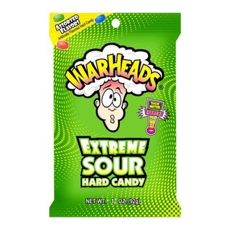 Warheads Extreme Sour Hard Candy Ngt