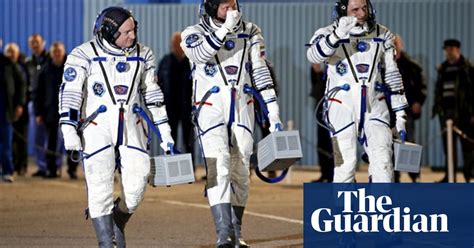 Astronauts Blast Off For Year Long Stay On Space Station Video