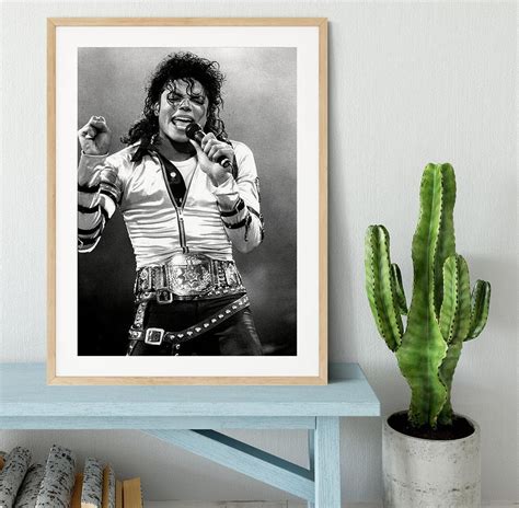 Michael Jackson Framed Poster