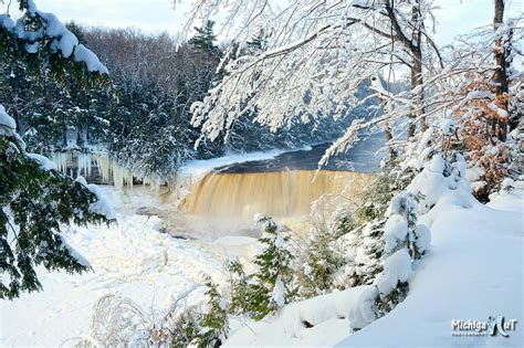 Winter At Tahquamenon Falls Michigans Upper Peninsula Flickr