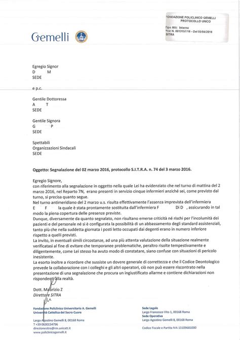 Esempio Lettera Di Reclamo Per Disservizi Esempio Di Lettera Di Joel