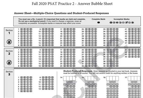 The Ultimate Guide To Filling Out An Act Bubble Answer Sheet