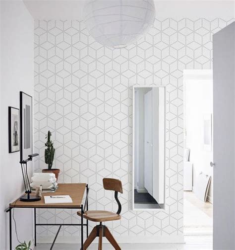 10 Beautiful Rooms With Geometric Wallpaper