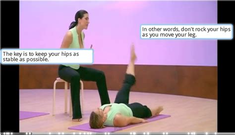 Jennifer Kries Instructs The Series Of Five Exercise Pilates Strength Training