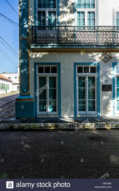 Colonial Architecture House From Th Century In The Historic Center Of Sao Jose Sao Jose