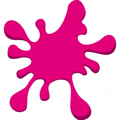 Pink Paint Splatter Png Clipart Best