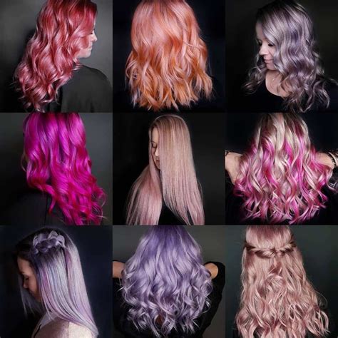The Best Hair Color Chart With All Shades Of Blonde Brown Red And Black