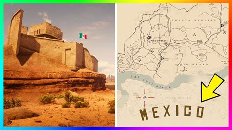 How To Get To Mexico In Red Dead Redemption 2 Secret Part Of The Rdr2