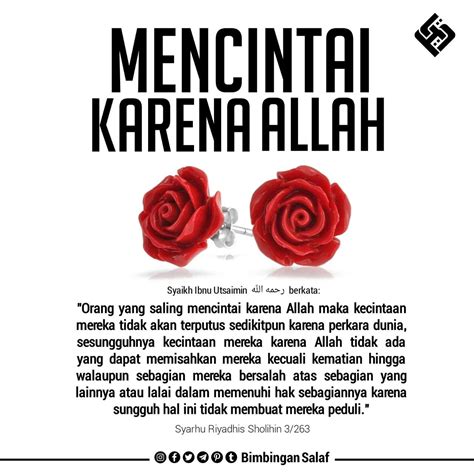 See more ideas about quotes indonesia quotes and cinta quotes. Saling Mencintai Karena Allah - Soal Rumit