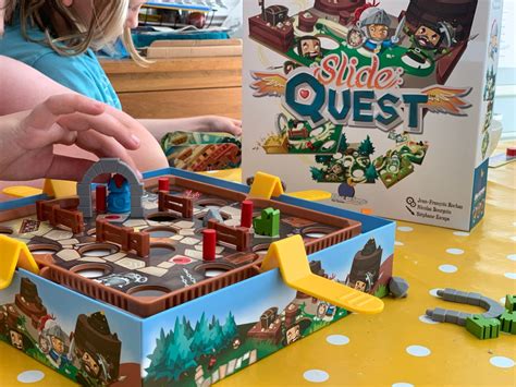 Blogger Board Game Club Slide Quest The Gingerbread Uk