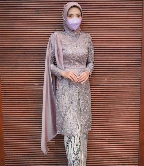 Dress Brokat Modern Kebaya Modern Dress Kebaya Simple Hijab Kebaya