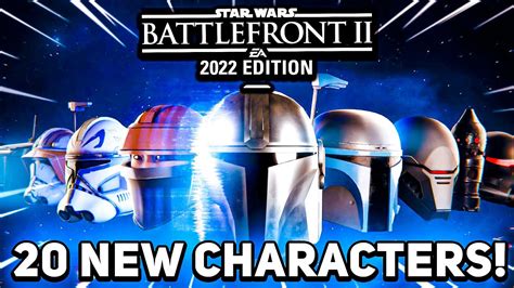 This Adds 20 New Characters To Star Wars Battlefront 2 Battlefront