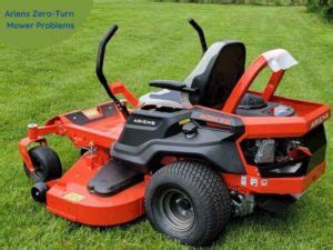 Ariens Zero Turn Mower Problems Troubleshooting Fixes Lawn Model