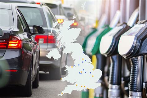 The 10 Uk Cities With The Cheapest Petrol And Diesel