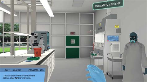 Virtual Lab Biosafety Simulation Virtual Lab Labster