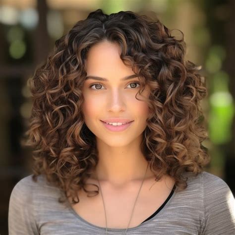 83 Cute Shoulder Length Curly Hairstyles To Try This Year In 2024