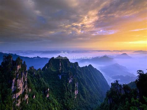 Sunrise Zhangjiajie National Park