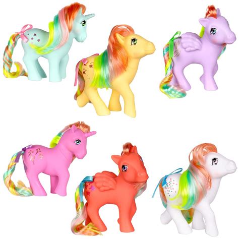 My Little Pony Classic Rainbow Ponies 6 Pack Costco Aus