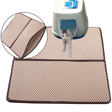Snagle Paw Cat Kitty Litter Trapping Mat Double Layer Honeycomb Extra