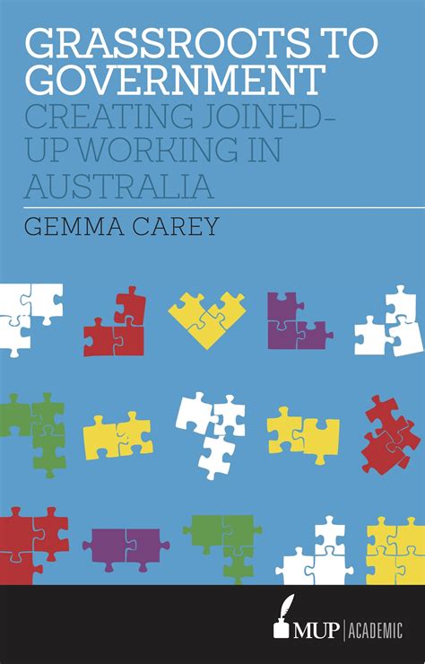Grassroots To Government Gemma Carey — Melbourne University Publishing