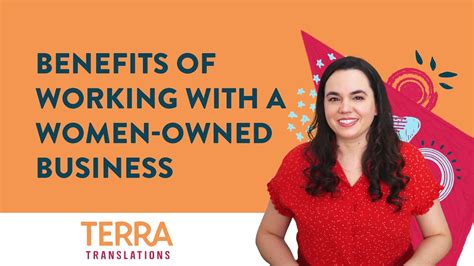 Benefits Of Working With A Women Owned Business Youtube