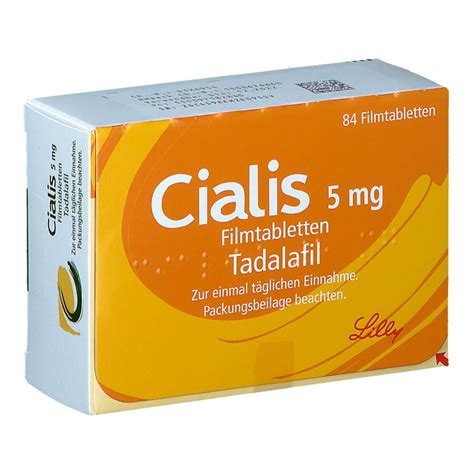 cialis 5 mg filmtabletten 84 stk apotheke de