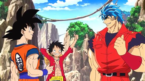 As one of these dragon ball z fighters, you take on a series of martial arts beasts in an effort to win battle points and collect dragon balls. One Piece x Toriko & Dragon Ball Z Crossover Sub Español